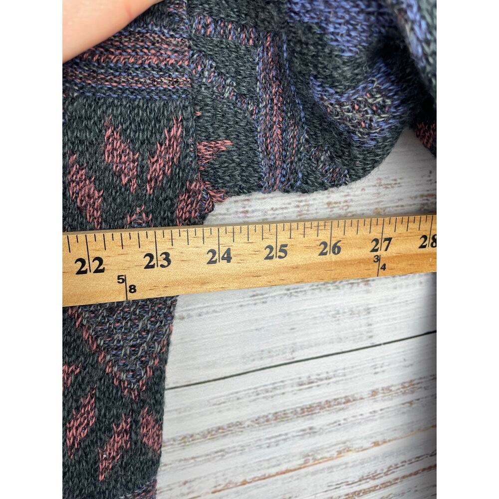 Jantzen Men’s Chunky Knit Sweater Aztec Medium Grandpa Vintage Geometric USA - Picture 7 of 7